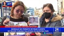 Piden ayuda para retirar que cuerpo de extranjera que lleva más de 3 meses en la morgue de Lima