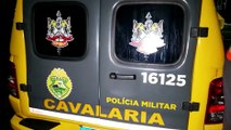 Jovem é detida pela Cavalaria em posse de cocaína, no Turisparque; dois adolescentes também foram conduzidos