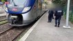 Pour lutter contre l'immigration clandestine, une brigade de police inspecte tous les trains en provenance de l'Italie
