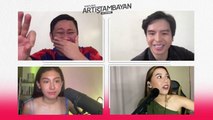 ArtisTambayan: 5-seconds challenge with Anthony Rosaldo, Thea Astley, and Sheemee Buenaobra