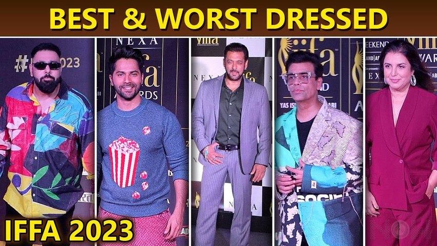 IIFA 2023 Best and Worst Dressed Salman, Varun, Karan, Sunidhi, Farhan