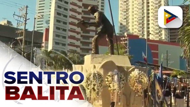 Ika-159 anibersaryo ng kaarawan ni Gat Andres Bonifacio, ipinagdiwang din sa San Juan at Maynila