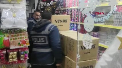 ALTAY MAÇINDAKİ İŞARET FİŞEKLERİNİN ALINDIĞI İŞYERİNE BASKIN