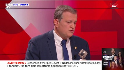 Louis Aliot : "Masquer tout le monde en France aujourd'hui, je pense que ça ne servirait à rien"