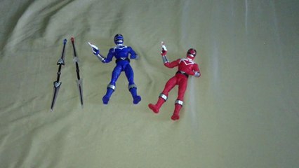 Follow-Up with Time Force & Wild Force Blue Lightning Collection Figures