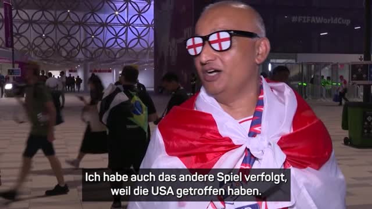 'Bye Wales!' - England-Fans verabschieden Dragons