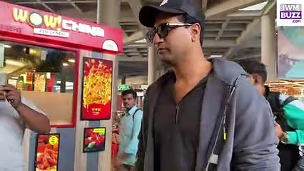 Vicky Kaushal Spotted At Airport