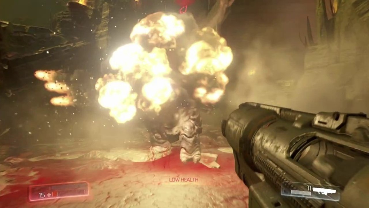 Doom - entwickler-video zu den finishern