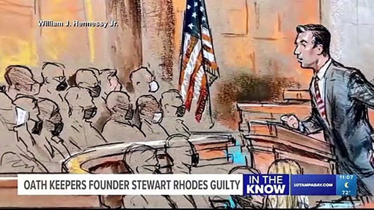 Assaut du Capitole: Deux membres d'une milice d'extrême droite, dont son fondateur, reconnus coupables de "sédition" par un tribunal fédéral de Washington - VIDEO