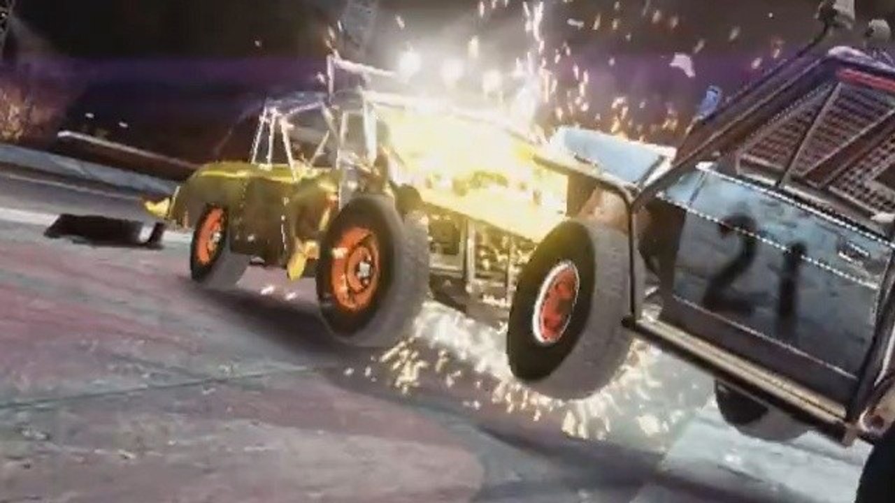 DiRT Showdown - Massive Damage-Trailer: Es kracht in der Arena