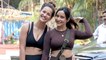 Neha Sharma & Aisha Sharma's Hot Gym Look