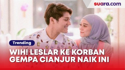 Gaya Hedon Rizky Billar dan Lesti Kejora Temui Korban Gempa Cianjur, Sampai Naik Helikopter