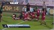 PRO D2 - Résumé AS Béziers Hérault-Rouen Normandie Rugby: 42-17 - J12 - Saison 2022/2023