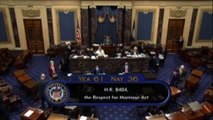 Il Senato Usa approva legge per tutelare nozze omosessuali