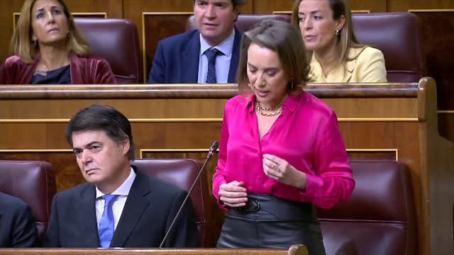 Cuca Gamarra a Pedro Sánchez: Usted pasará a la historia por rebajar las penas a los delincuentes sexuales