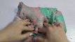 Mixing slime - PINK MINT WITH PIPING BAGS slime coloring Makeup and Random into slime #Asmr