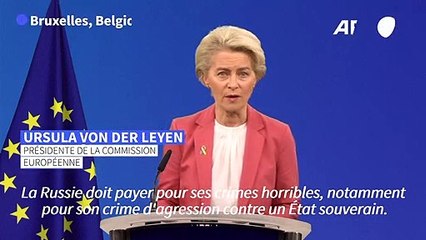 Ukraine: l'UE propose un tribunal spécial pour juger "les crimes russes"