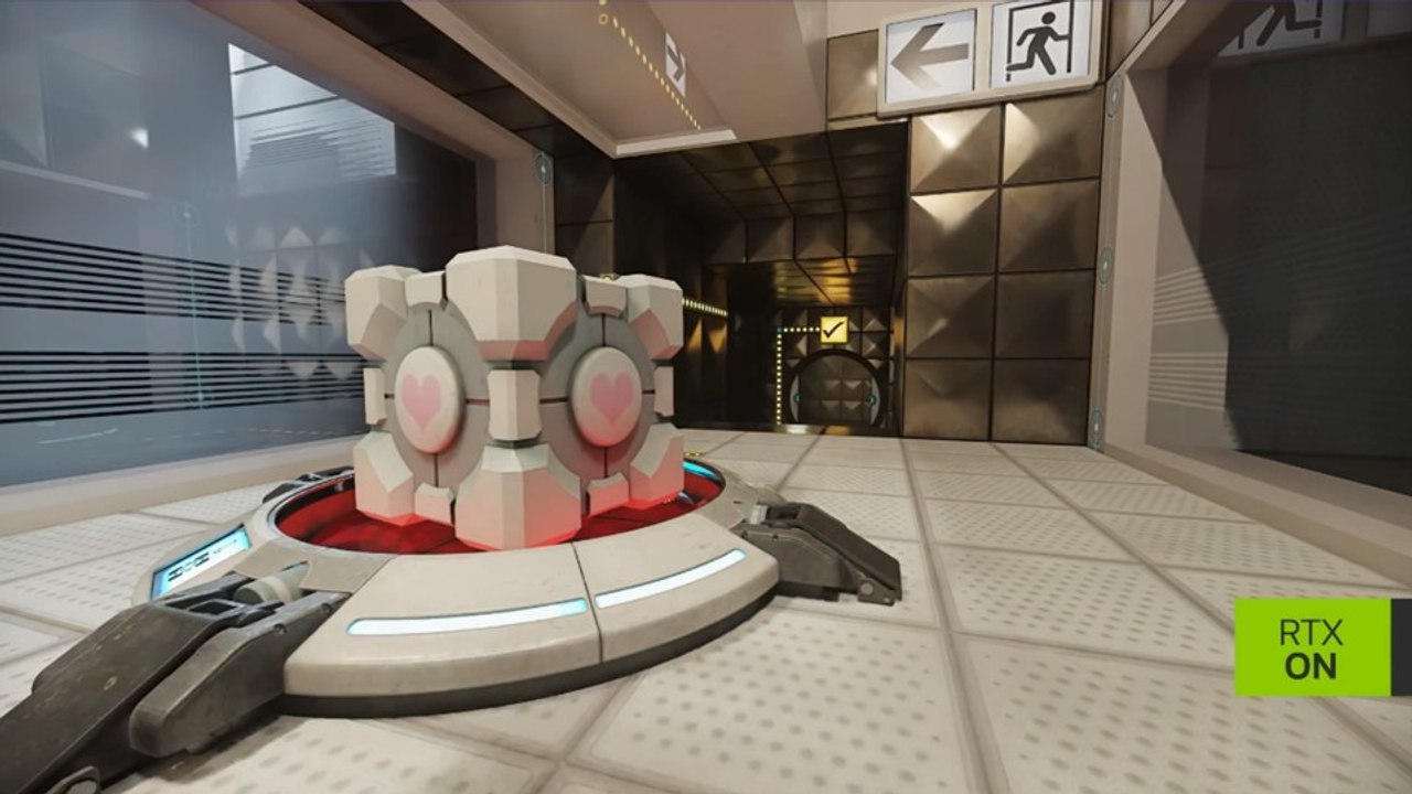 Portal RTX: DLSS 3 liefert im Vergleich bis zu viermal so hohe FPS