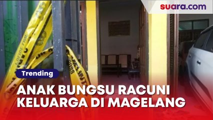 Anak Bungsu yang Racuni Keluarga di Magelang: DDS Dikenal Aktif, Pernah Daftar Akmil Tapi Gagal