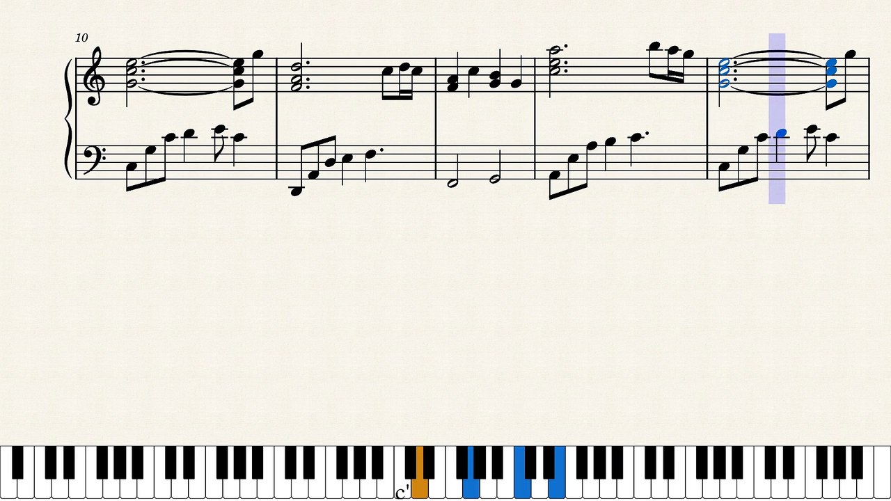 Hokage's Funeral - Naruto No Theme - Toshiro Masuda (Anime sheet music) 楽譜