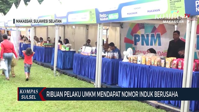 Pertumbuhan Ekonomi 1.125, Pelaku UMKM Dapat Ijin Usaha dipameran PNM Expo