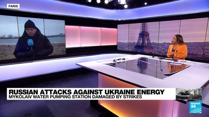 Russian attacks against Ukraine energy: Mykolaiv water pumpimg station damaged by strike