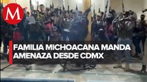 Sujetos fuertemente armados de La Familia Michoacana publican video con amenazas