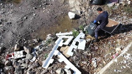 Bodrum Belediyesi, Dere Yatağına Dökülen Atıkların Sahibini Tespit Etti