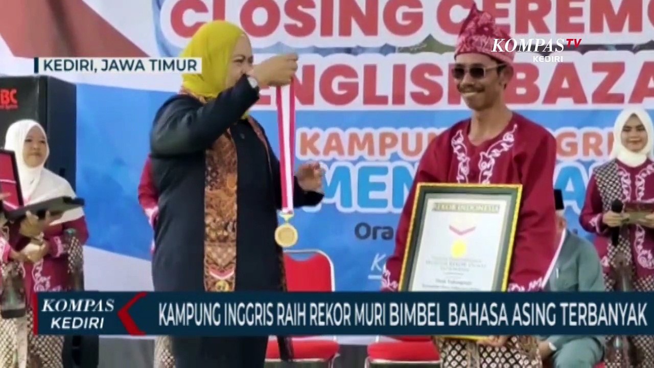 Kampung Inggris Pare Raih Rekor MURI Desa Dengan Jumlah Lembaga Kursus dan Pelatihan Terbanyak