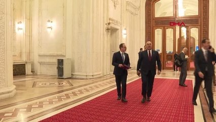 Bakan Çavuşoğlu'dan Bükreş'te üst düzey temaslar