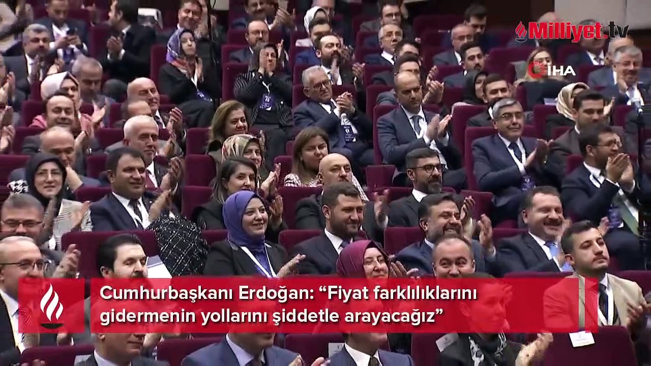 Cumhurbaşkanı Erdoğan AK Parti Genişletilmiş İl Başkanları Toplantısı'na katıldı