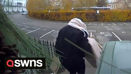 Police are hunting real-life Christmas Grinch who stole presents from the doorstep of deaf child