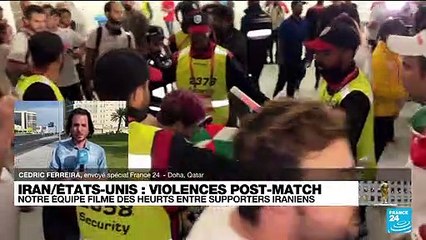 Mondial-2022 : des violences éclatent après le match Iran-États-Unis