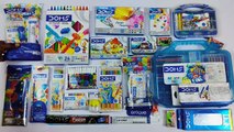 Biggest Collection of Doms Stationery - Dark Pencils, Sharpeners, Wax Crayons, Erasers, Oil Pastels