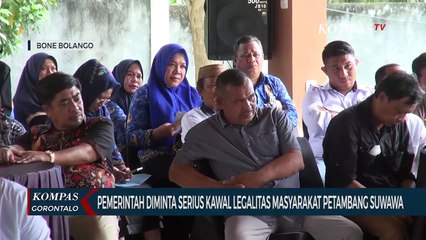 Pemerintah Diminta Serius Kawal Legalitas Masyarakat Petambang di Suwawa