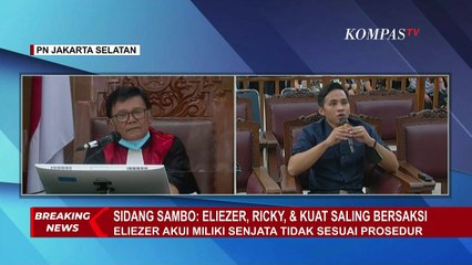 Akhirnya Terbongkar! Eliezer Akui Tak Boleh Ambil Senjata Langsung ke Propam