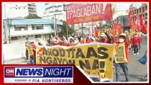 Mga grupo ng manggagawa, nag-rally para manawagan ng taas-sahod