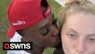 Couple find love in what they dub ''unusual heterosexual relationship'' due to his extreme femininity and her masculine traits