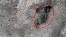 Komandolar, Zap bölgesinde PKK'lı teröristlere ait mağaraya böyle girdi