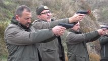 Yeşil vatanın nöbetçilerine yılbaşı öncesi silah eğitimi