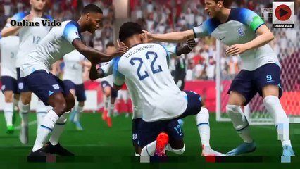 Wales vs England 0-3 - Extended Highlights Goals - World Cup - pes - 2022