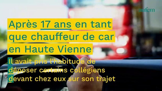 Il dépose les élèves devant chez eux pour leur sécurité, un chauffeur de car scolaire licencié