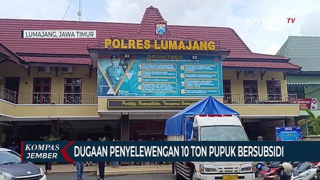 Polisi Menggagalkan Penyelewengan 10 Ton Pupuk Bersubsidi di Lumajang
