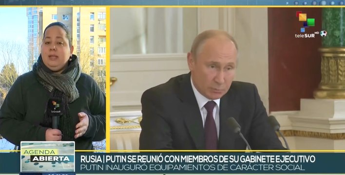 Presidente de Rusia incentiva mejoras en la calidad de vida social