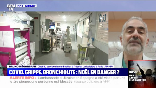 Malgré le rebond épidémique du Covid-19, Bruno Mégarbane, chef de la réanimation à l'hôpital Lariboisière à l'APHP, se veut rassurant