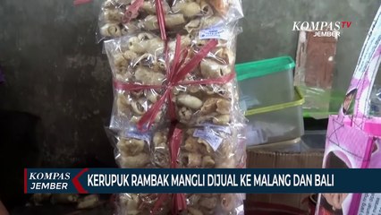 Curah Hujan Tinggi, Produksi Kerupuk Rambak Sapi di Jember Terhenti