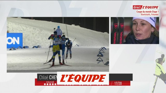 C. Chevalier : «Plaisant d'avoir de si bonnes sensations sur les skis» - Biathlon - CM (F)