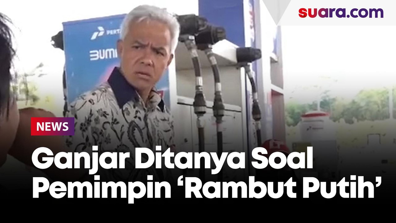 Ditanya Emak-emak Soal Pemimpin Kerutan di Wajah dan Berambut Putih, Ganjar: Saya Tertuduh