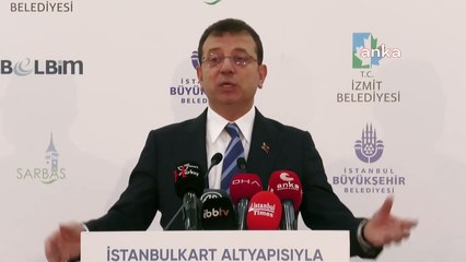 İmamoğlu: İktidar partisine üye belediyelere de katkımız oldu