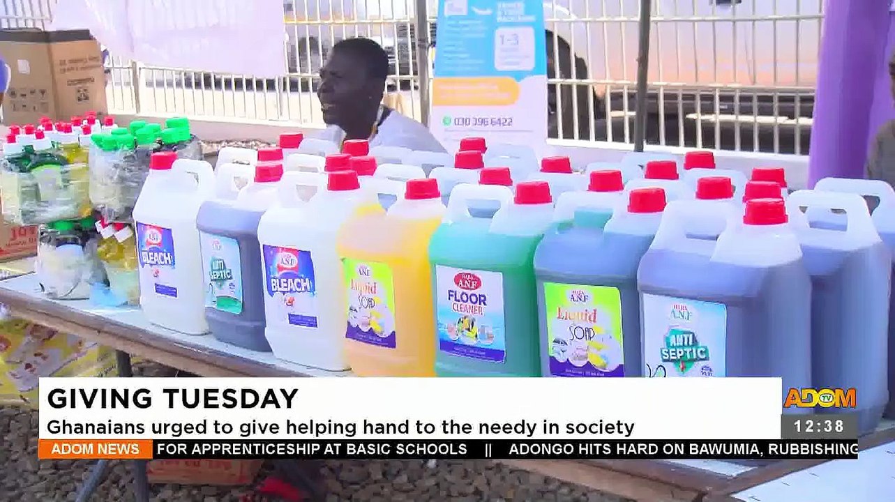 Giving Tuesday: Ghanaians urged to help the needy in society - Premtobre Kasee on Adom TV (30-11-22)